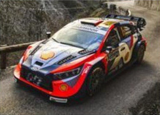 [ Pre-order ] S6909 Spark 1:43 Hyundai i20N Rally1 #1 Rally Monte Carlo 2025 T. Neuville - M. Wydaeghe