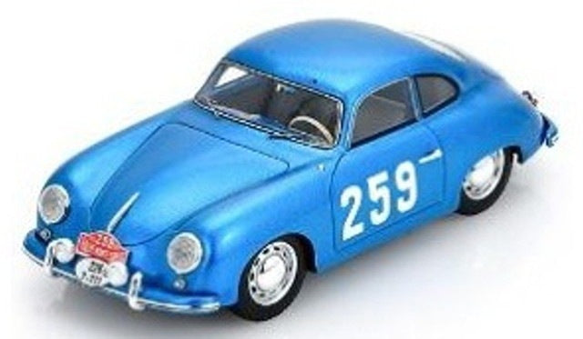[ Pre-order ] S6138 Spark 1:43 Porsche 356 1500 #259 Rally Monte Carlo 1955 C. Cooper - J. Fischel