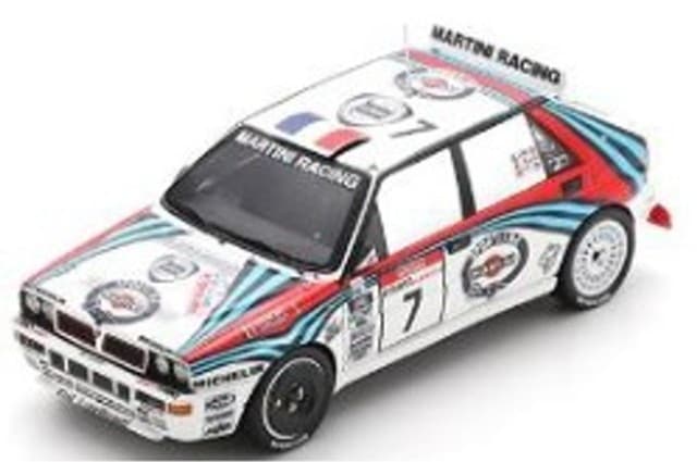 [ Pre-order ] S9018 Spark 1:43 Lancia Delta HF Integrale EVO #7 3rd Tour de Corse - Rallye de France 1992 P. Bugalski - D. Giraudet