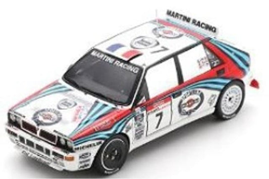 [ Pre-order ] S9018 Spark 1:43 Lancia Delta HF Integrale EVO #7 3rd Tour de Corse - Rallye de France 1992 P. Bugalski - D. Giraudet