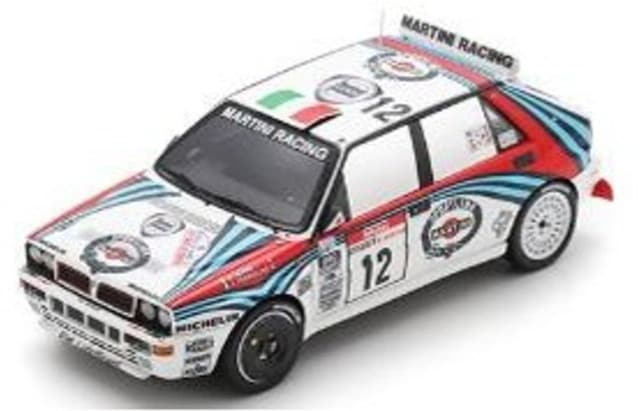 [ Pre-order ] S9019 Spark 1:43 Lancia Delta HF Integrale EVO #12 6th Tour de Corse - Rallye de France 1992 A. Aghini - S. Farnocchia