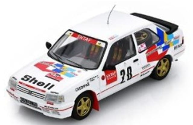 [ Pre-order ] S9454 Spark 1:43 Peugeot 309 GTI #20 9th Rally Monte Carlo 1990 F. Delecour - Tilber