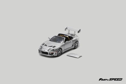 [ Pre-order ] Fast Speed FS 1:64 Supra Targa Roadster Silver