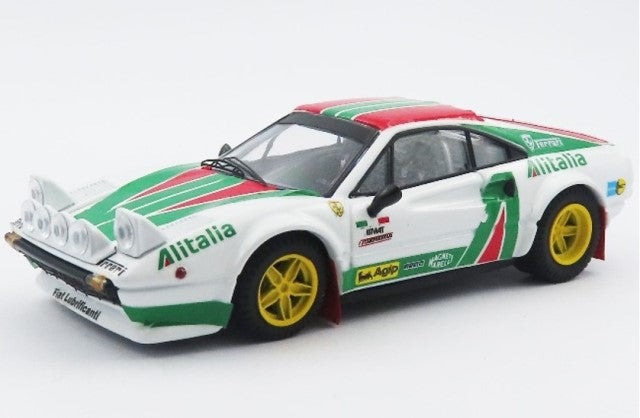 [ Pre-order ] BEST9879 Best Model 1:43 Ferrari 308 GTB GR.4 Tuning Makela Alitalia 1980