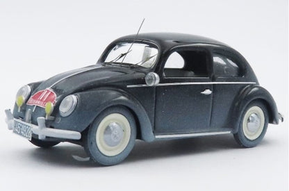[ Pre-order ] RIO4775 RIO 1:43 Volkswagen Beetle Monte Carlo 1951 #111 Baronvon Hanstein / Fuhrman Weathering Paint