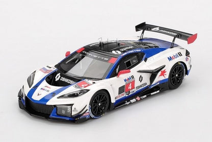 [ Pre-order ] TSM430882 TSM 1:43 Scale Chevrolet Corvette Z06 GT3.R IMSA 12 Hours of Sebring 2025 #4 Corvette Racing by Pratt Miller Motorsports