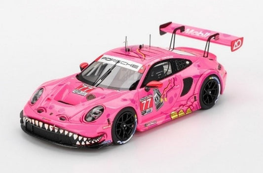 [ Pre-order ] TSM430884 TSM 1:43 Porsche 911 GT3 R GTD PRO IMSA Detroit GP 2025 #77 AO Racing