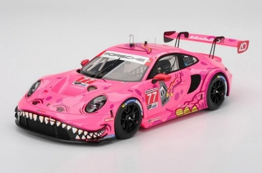 [ Pre-order ] TS0663 TopSpeed 1:18 Porsche 911 GT3 R (992) IMSA Detroit GP 2025 #77 AO Racing