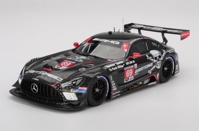 [ Pre-order ] TS0669 TopSpeed 1:18 Mercedes-Benz AMG GT3 EVO IMSA Daytona 24 Hours 2025 #69 GetSpeed