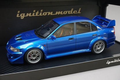 1:18 ignition model IG3665 Mitsubishi Lancer Evolution VI GSR T.M.E (CP9A) Blue Metallic