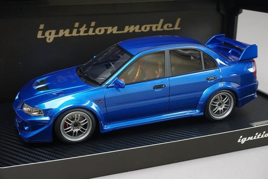 1:18 ignition model IG3665 Mitsubishi Lancer Evolution VI GSR T.M.E (CP9A) Blue Metallic