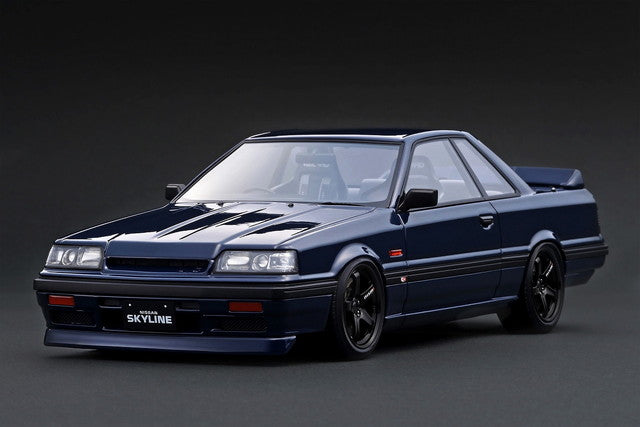 [ Pre-order ] IG4009 Ignition Model 1:18 Scale Nissan Skyline GTS-R (R31) Blue Black