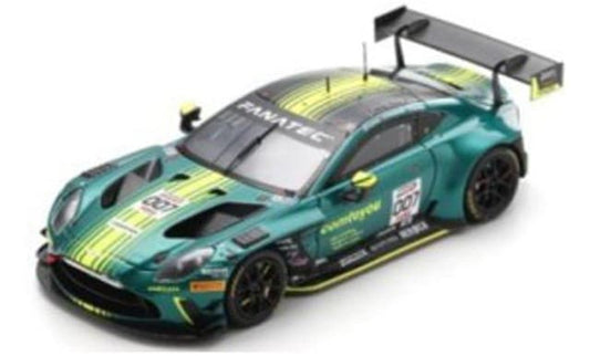 [ Pre-order ] 64SPA2024 Spark 1:64 Aston Martin Vantage AMR GT3 EVO #007 Comtoyou Racing Winner 24H Spa 2024