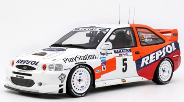 [ Pre-order ] OTM1179 OTTO 1:18 Ford Escort WRC Catalunya Rally 1997 #5