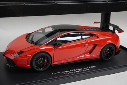 1:18 AUTOart 74691 Lamborghini Gallardo LP570 Super Trofeo Stradale Red model car
