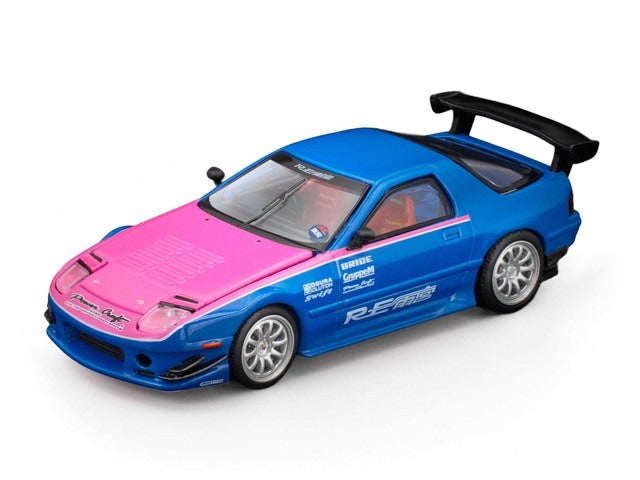 [ Pre-order ] PR640396 POP RACE × XCARTOYS 1:64 Mazda RX7 FC3S RE-AMEMIYA STREET 7