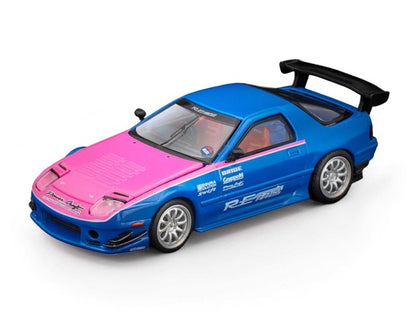 [ Pre-order ] PR640396 POP RACE × XCARTOYS 1:64 Mazda RX7 FC3S RE-AMEMIYA STREET 7