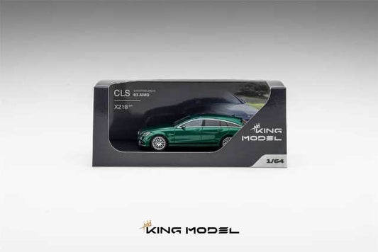 [ Pre-order ] KING MODEL 1:64 Benz CLS63 AMG Metallic Green