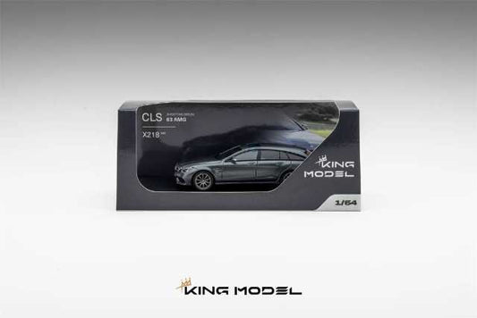 [ Pre-order ] KING MODEL 1:64 Benz CLS63 AMG Matte Metallic Gray