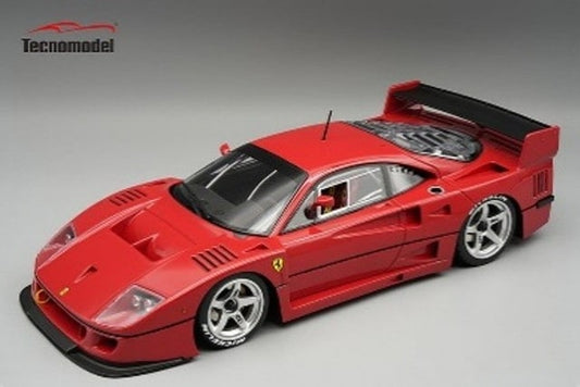 [ Pre-order ] TM18-429E Tecnomodel 1:18 Ferrari F40 LM Press Version 1996 with Detachable Magnetic Engine Hood