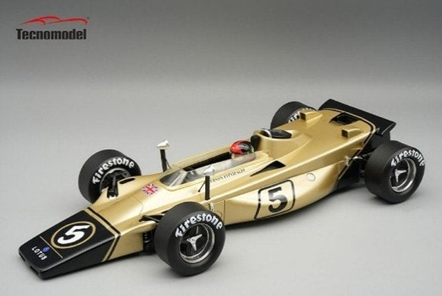 [ Pre-order ] TMD18-430B Tecnomodel 1:18 Lotus 56B F1 Italian GP 1971 E. Fittipaldi #5 with Driver Figure