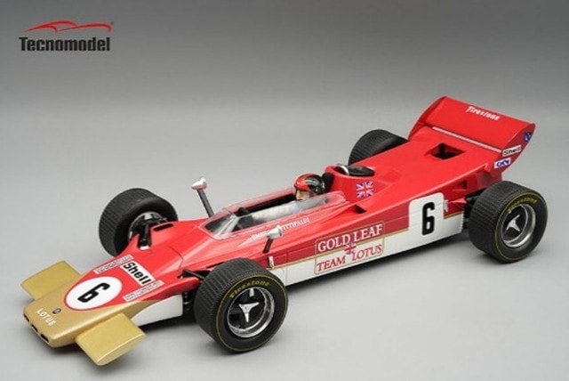 [ Pre-order ] TMD18-430C Tecnomodel 1:18 Lotus 56B Race of Champions 1971 with Emerson Fittipaldi Driver Figure