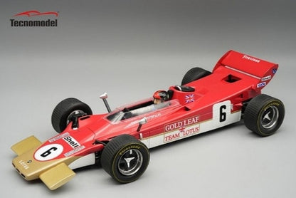 [ Pre-order ] TMD18-430C Tecnomodel 1:18 Lotus 56B Race of Champions 1971 with Emerson Fittipaldi Driver Figure
