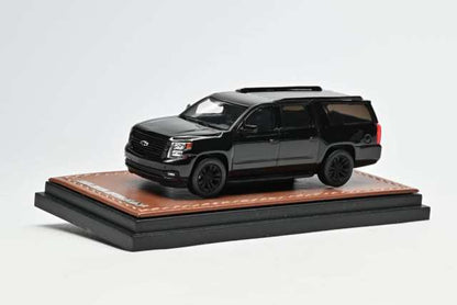 [ Pre-order ] GOC 1:64 Chevrolet Suburban Metallic Black Blackened Version