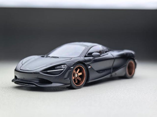 [ Pre-order ] FG 1:64 Mclaren 720S GT3X Matte Black Without Tail Wing