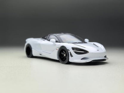 [ Pre-order ] FG 1:64 Mclaren 720S GT3X White Without Tail Wing