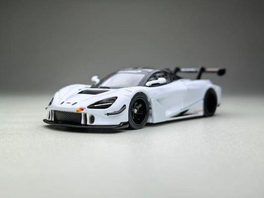 [ Pre-order ] FG 1:64 Mclaren 750S White With Tail Wing