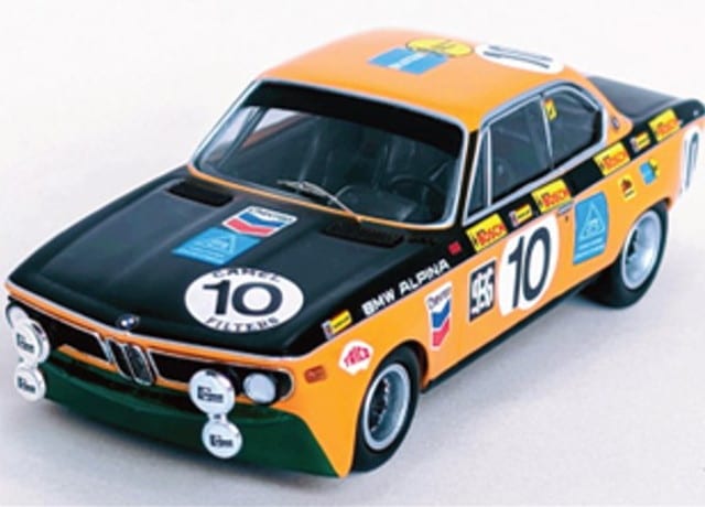 [ Pre-order ] RRbe61 Trofeu 1:43 BMW 2800 CS 1971 Spa-Francorchamps 24 Hours #10 Niki Lauda / Gerard