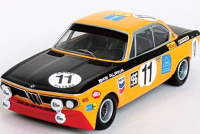 [ Pre-order ] RRbe62 Trofeu 1:43 BMW 2800 CS 1971 Spa-Francorchamps 24 Hours #11 Gunther Huber / Willi