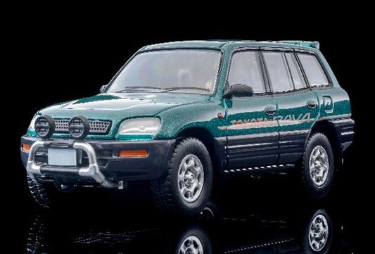 [ Pre-order ] LV-N354d Tomica Limited Vintage NEO 1:64 Toyota RAV4J V (Green/Gray) 1995 Model 338963