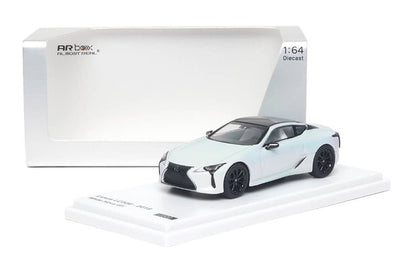 [ Pre-order ] 670304001 AR Box Almost Real Model 1:64 Lexus LC500 2018 White Nova