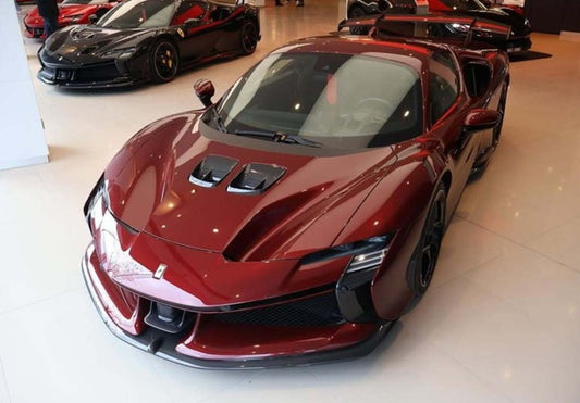 [ Pre-order ] P18237V BBR 1:18 Ferrari SF90 XX Stradale Rosso Rubino (with clear case)