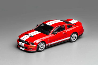 [ Pre-order ] GL-1251005A Motor Helix 1:64 Ford Mustang Shelby GT500 2007 Torch Red