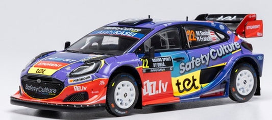 [ Pre-order ] RAM990 ixo 1:43 Ford Puma Rally 1 2025 Rally Sweden #22 M.Sesk / R.Francis