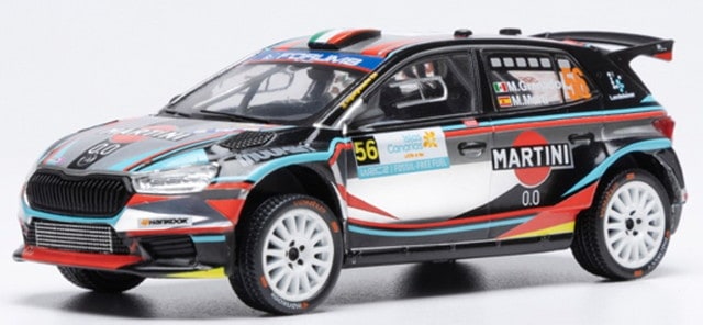 [ Pre-order ] RAM1001 ixo 1:43 Skoda Fabia RS Rally 2 (2023) 2025 Rally Islas Canarias #56 M.Granados / M.Marti