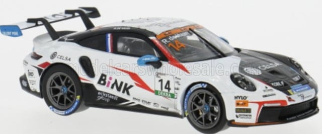 [ Pre-order ] GTM174 ixo 1:43 Porsche 911 GT3 2024 Oschersleben Porsche Cup Germany #14 R. de Haan