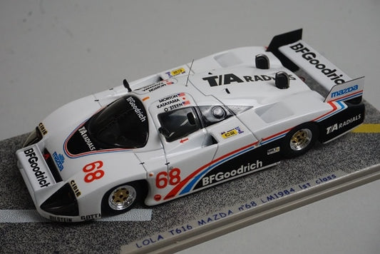 1:43 Spark MC8409 International Trade Custom Order Lola T616 Mazda Le Mans 1984 #68 1st Class
