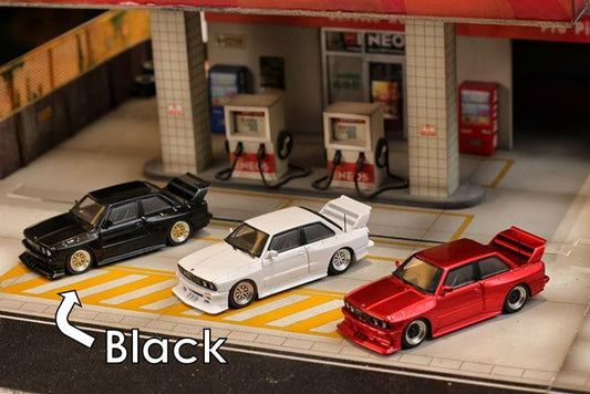 [ Pre-order ] SW Street Weapon 1:64 BMW E30 M3 LTO Modified Black