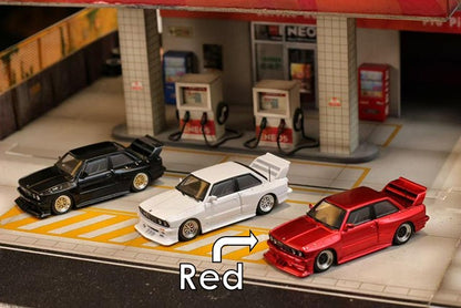 [ Pre-order ] SW Street Weapon 1:64 BMW E30 M3 LTO Modified Red