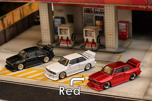 [ Pre-order ] SW Street Weapon 1:64 BMW E30 M3 LTO Modified Red