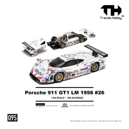 [ Pre-order ] 241085(B) Trends Hobby 1:64 Porsche GT1 Le Mans LM 1988 #26 -Champion