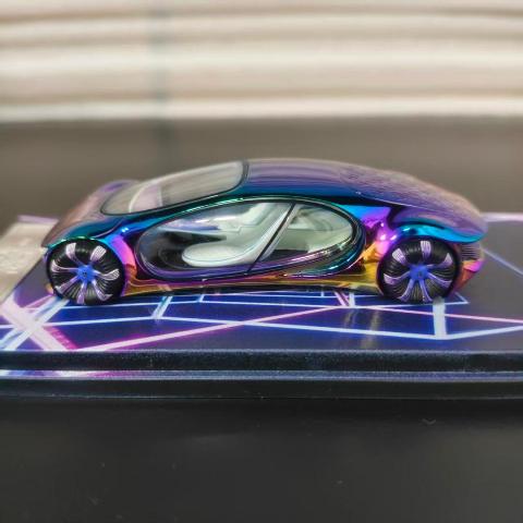 [ Pre-order ]LMF 1:64 Benz Avatar concept car, Seven-Color Chrome
