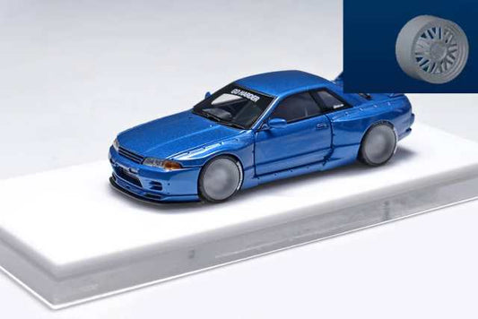 [ Pre-order ] 404 Error 1:64 GTR R32 Rocket Bunny Modified Crystal Blue