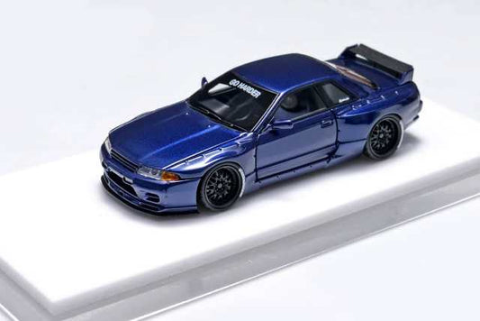 [ Pre-order ] 404 Error 1:64 GTR R32 Rocket Bunny Modified Midnight Blue