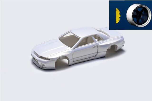 [ Pre-order ] 404 Error 1:64 GTR R32 Rocket Bunny Modified Pearl White