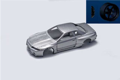 [ Pre-order ] 404 Error 1:64 GTR R32 Rocket Bunny Modified Silver